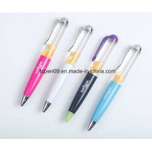 Fashionable 3D Floater Liquid Ballpoint Pens Tc-R001